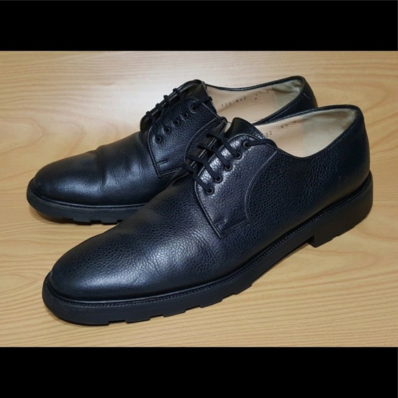 Salvatore Ferragamo Other - Salvatore Ferragamo Black Leather Oxfords 9.5 D